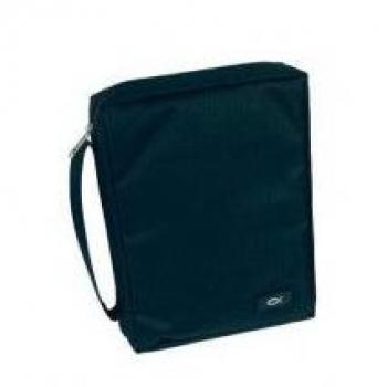Bible cover durable polyesterlrgblk
