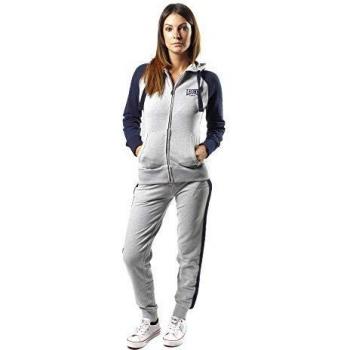 LEONE - Chándal de Mujer 1947 Apparel - Grey Melange-Navy Blue