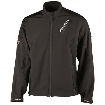 HEBO HE4260NS Baggy Softshell Chaqueta, Negro, Talla S