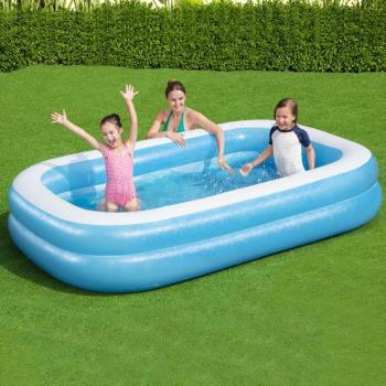 Piscina Inflable Bestway Rectangular Azul 262x175x51 cm