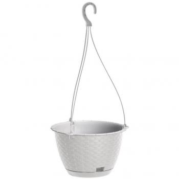 Macetero Colgante Prosperplast Ratolla Round W 3,4L Antracita