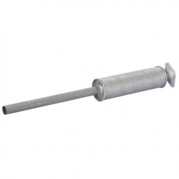 Silenciador delantero ASMET 07.242 - Silenciador de escape, compatible con vehículos, fabricado en acero inoxidable, diseño optimizado para reducción de ruido y mejora del rendimiento del motor
