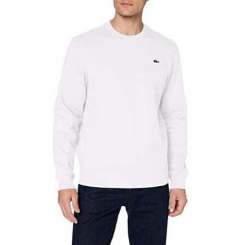 Lacoste SH1505 Sudadera, Blanc/Blanc, M para Hombre