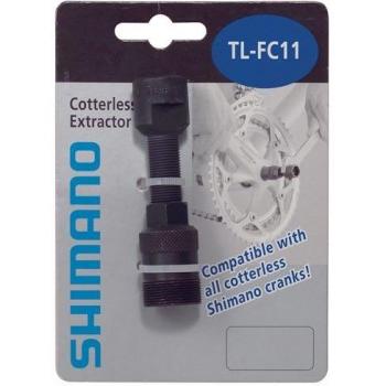 Extractor Universal de Bielas Shimano TL-FC11, Multicolor, Talla Única