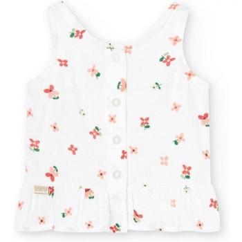 Top tejido estampado de bebé niña con cierre de botones - Boboli 228125 MULTICOLOR