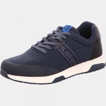 s.Oliver Men’s 5-5-13613-22 Low-Top Sneakers Blue Size: 10 UK