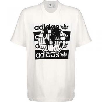 adidas F Msg LG tee T-Shirt, Hombre, Core White, L