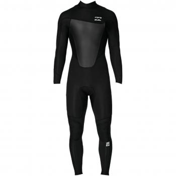 Billabong Foil 5/4mm Back Zip Steamer Wetsuit BLACK U45M07 Wetsuit Sizes - XLarge