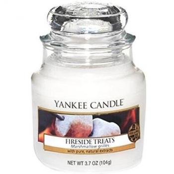 Yankee 1254092E - Vela en frasco, vidrio, pequeño, color blanco