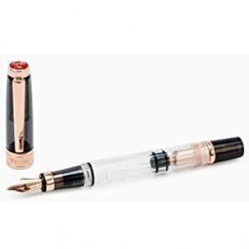Twsbi Diamond 580 Smoke Rose Gold II - Pluma estilográfica 1.1