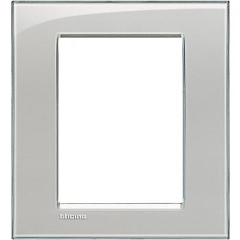 Placa Cuadrada Livinglight Gris Hielo 3 + 3 Módulos LNA4826KG