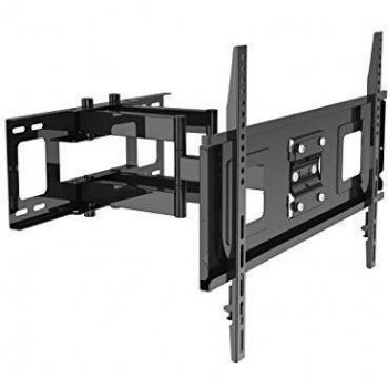 TM Electron TMSLC143 Soporte de pared universal inclinable giratorio con brazo para monitores o televisores LED, OLED, LCD, Plasma de 32 hasta 65, max. 60Kg, VESA 600X400