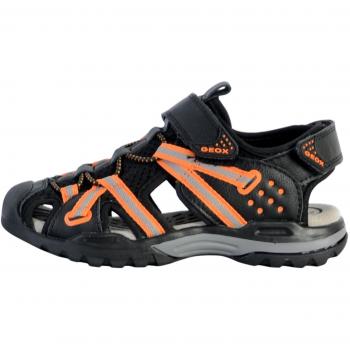 Sandalias de Niños Geox Modelo Borealis con Diseño de Cuero y Transpirables