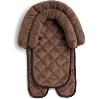 Sunshine Kids® Bebé infantil 2 en 1 Suave Cabeza Cuello Cojín de apoyo almohada para viaje, asiento de coche, cochecito, cochecito de bebé y carrito de bebé etc. marrón