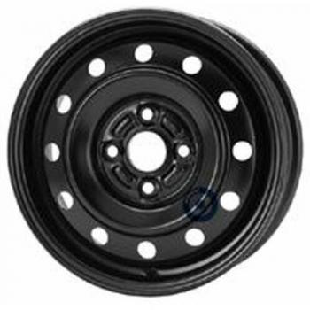 Rueda de Acero 5x14 4x100 CB54.1 ET45 para Suzuki Splash 1.0 (2008-) - Color Negro/Plata