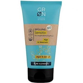 GRN Acondicionador para Cabellos Sensibles Chlorella y Sal Marina, 150 ml