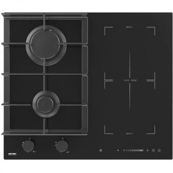 Placa de Inducción a Gas MPM-60-IMG-22, 60 cm, Negra
