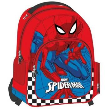 Mochila Escolar Grande Spiderman Marvel Roja 78609 - Tipo: Mochila Escolar - Características: Tamaño grande, diseño de Spiderman, color rojo, cierre de cremallera, asas ajustables, resistente y duradera, producto