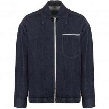 Dolce & Gabbana Men's Denim Jacket, Size 48 (M), Color S9001, Blue