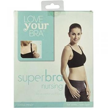 Fertile mindtm, superbratm nursing, suave, rodada y GREENTECH Lactancia de maternidad de schwangerschafts BH., mujer, color carne, M-L