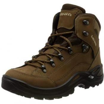 Lowa Renegade GTX Mid Women's Taupe Nubuck Hiking Boots UK Size 8