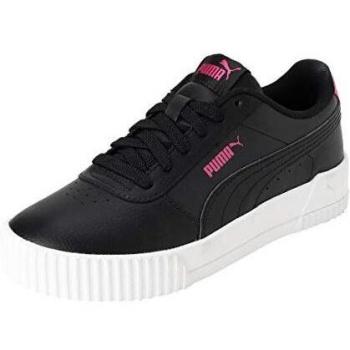 PUMA Girls' Carina L JR Trainers, Black Black Black 01, 3.5