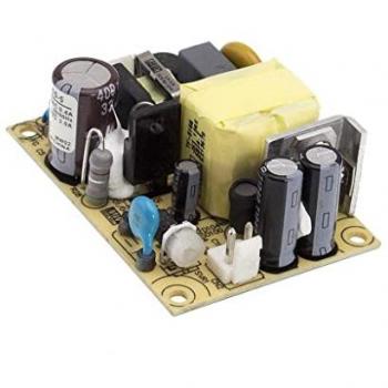 Fuente de alimentación conmutada MEAN WELL EPS-15-48, 48V DC, 313mA (15W), 1 salida, montaje en panel, bastidor abierto