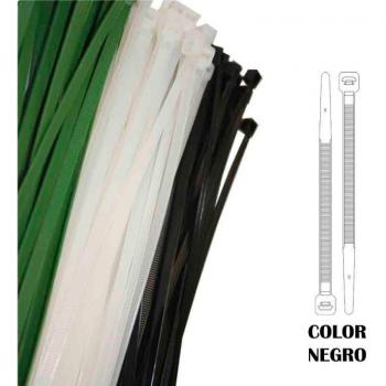 Bridas negras 150x3,5mm (bolsa 100 unid.) nylon alta calidad