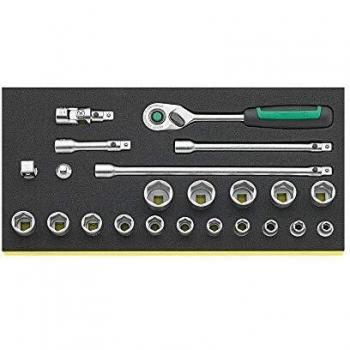 Bandeja TCS con Bocas de Llave de Vaso 3/8 TCS 456/16/7QR STAHLWILLE 96830370