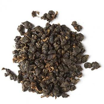 Aromas de Té - Té Azul Oolong Perla Negra Tropical Sabor Frutas Tropicales y Aroma a Flores Rosas a Granel, 75 gr.
