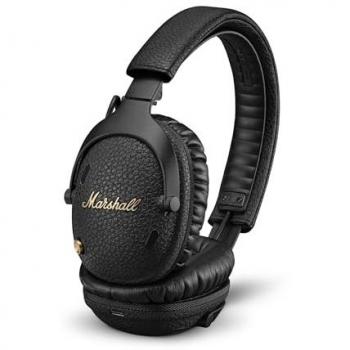 Marshall Monitor III Active Noise-Cancelling Bluetooth Over-Ear Headphones - Black