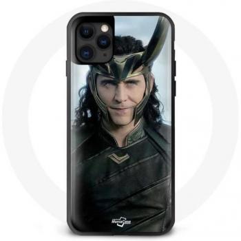 Funda Maniacase para iPhone 13 Pro Max Loki Thor Ragnarok con Casco Temporada 1