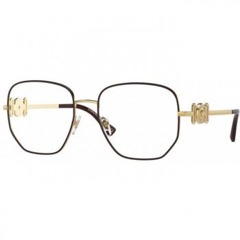 Versace VE1283 1480 Women's Geometric Bordeaux Eyeglasses