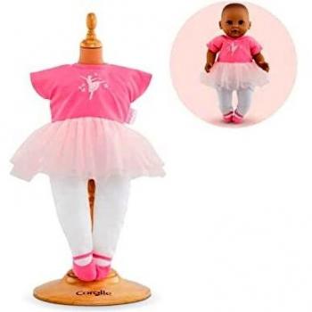Corolle- Mon Premier Poupon Ballettoutfit für Alle 30cm Babypuppen Traje de Ballet para muñecas de 30 cm, Color 1.