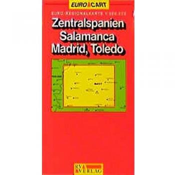Spain Map: Central Spain/Salamanca/Toledo/Madrid Sheet 5