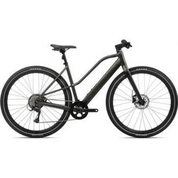 Bicicleta Eléctrica Orbea Vibe Mid H30 2024, Shimano Acera 8 Velocidades, Ruedas de 29, Color Verde Metálico Infinity