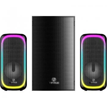 Vertux SonicThunder-50 Altavoces Gaming 2.1 RGB Bluetooth 50W