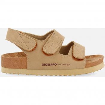 Chanclas de niño tipo Bio Gioseppo Krapina Beige con triple cierre ajustable