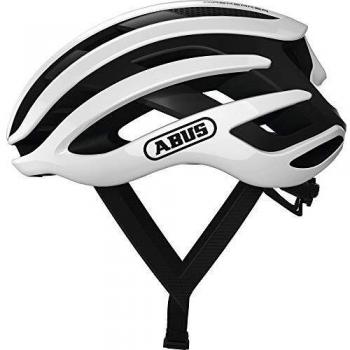 Abus AirBreaker Road Bike Helmet - Polar White - Size M (52-58 cm)