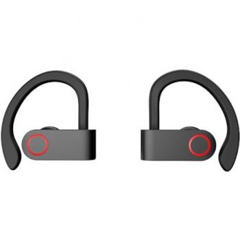 Auriculares Estéreo Inalámbricos Bluetooth 5.0 Running Edition con Micrófono Negro/Rojo