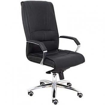 Sillón de Oficina Gineta en Similpiel Negro - Piqueras Y Crespo
