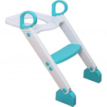 Reductor de WC para Bebé Dreambaby Step-Up Aqua, 2 niveles ajustables y antideslizante