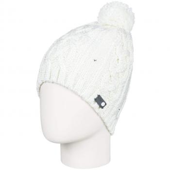 Roxy - Gorro con pompón - Mujer - One Size - Blanco