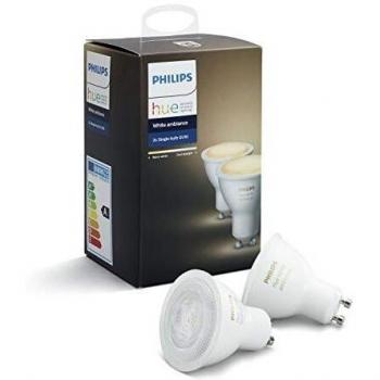 Philips Hue White Ambiance - Pack de 2 bombillas LED