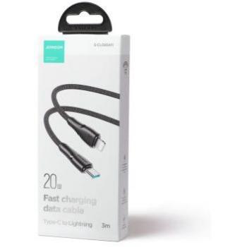 Cable de carga rápida Joyroom Type-C a Lightning 20W, 3m, negro (S-CL020A11)
