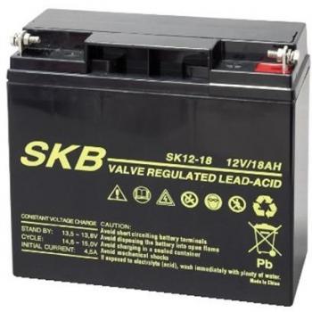 12V 18Ah Lead Acid Alarm Battery with M4 Bolt Compatibility