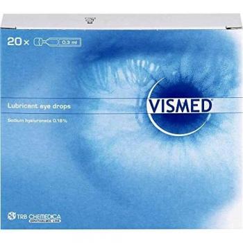 Vismed Eye Drops Lubricant 20 Single Doses 0.3 ml