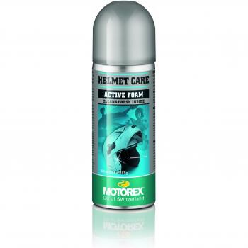 Motorex Helmet Care Spray - 200ml Active Foam Cleaner for Helmets