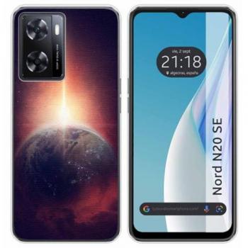 Funda Silicona Oneplus Nord N20 SE con Diseño de Tierra y Dibujos