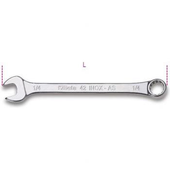 Beta Tools 42INOX AS 5/16 INOX Stainless Steel Combination Spanner 5/16x 5/16